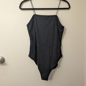 Wild Fable Black Tank Top Bodysuit